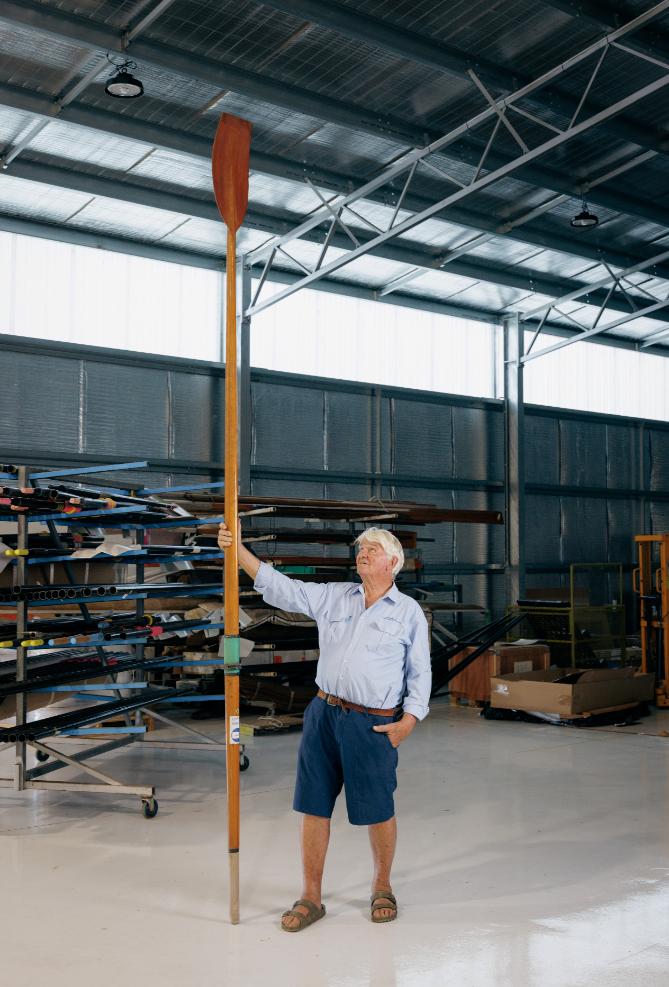 Howard Croker at Croker Oars