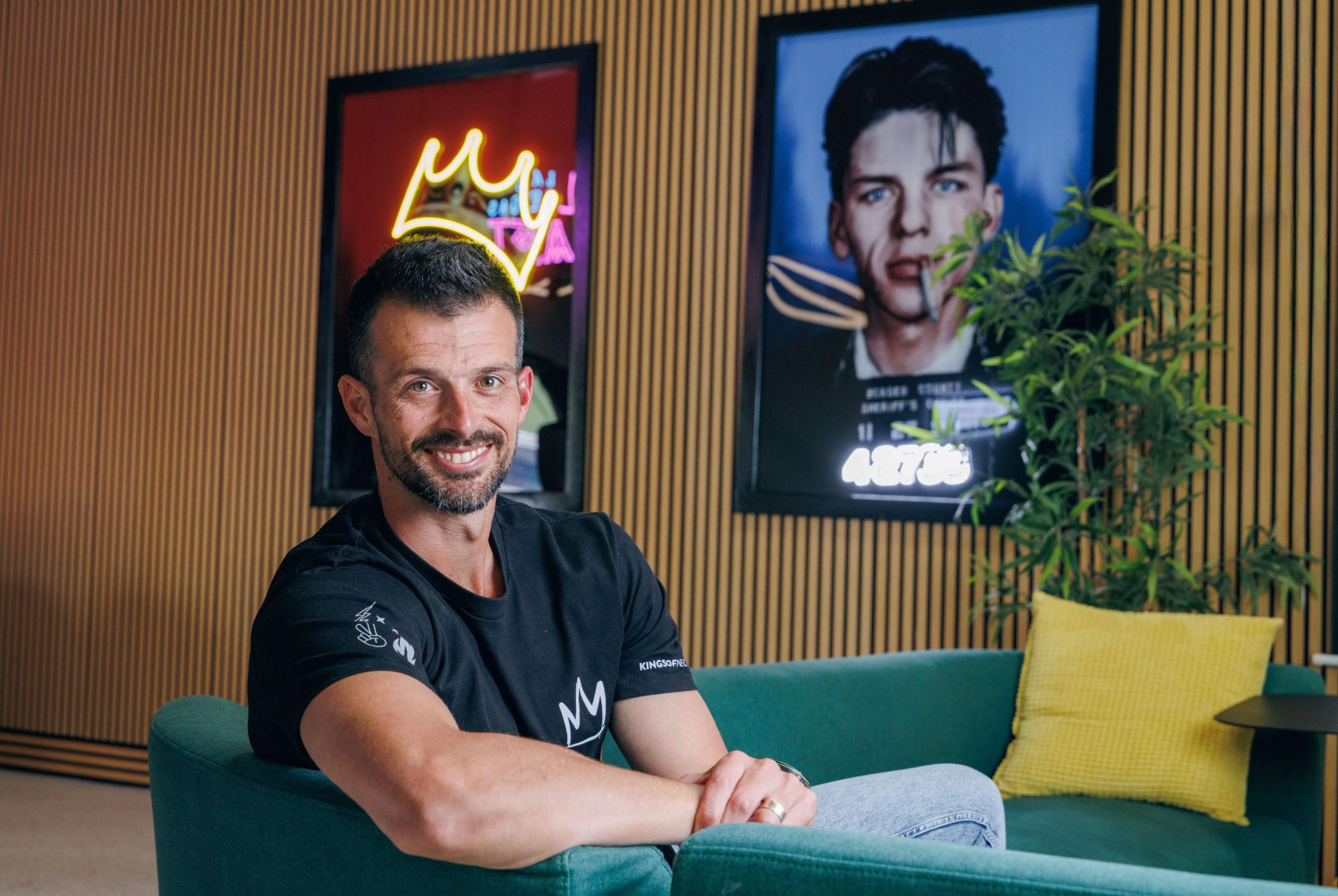 Founder Stephen Pastor at Kings of Neon