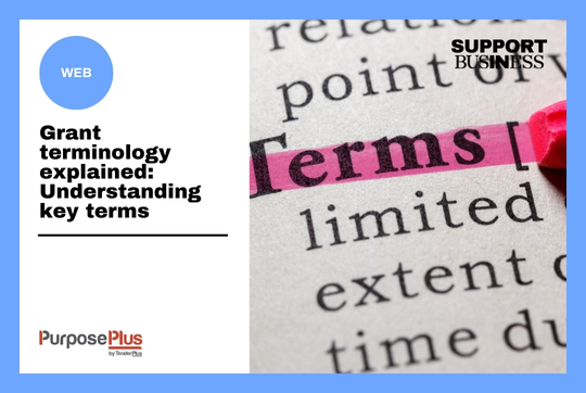 Grant Terminology Explained
