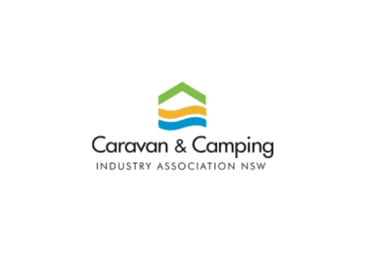 caravan camping logo