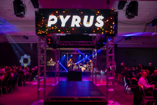 Business Awards stage