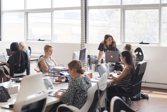 Group of HR professionals in an office