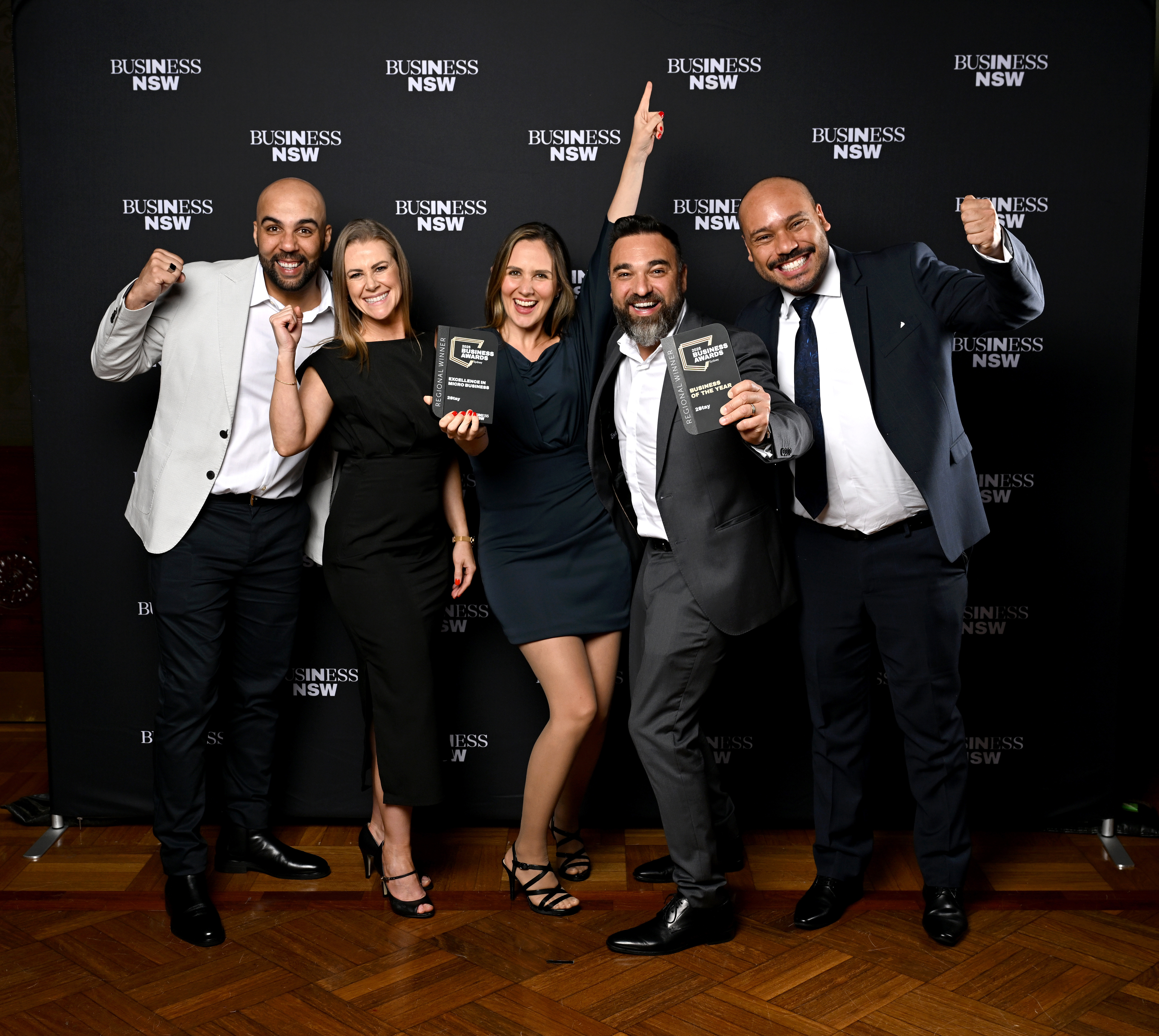 2025 business awards business of the year winner 2stay